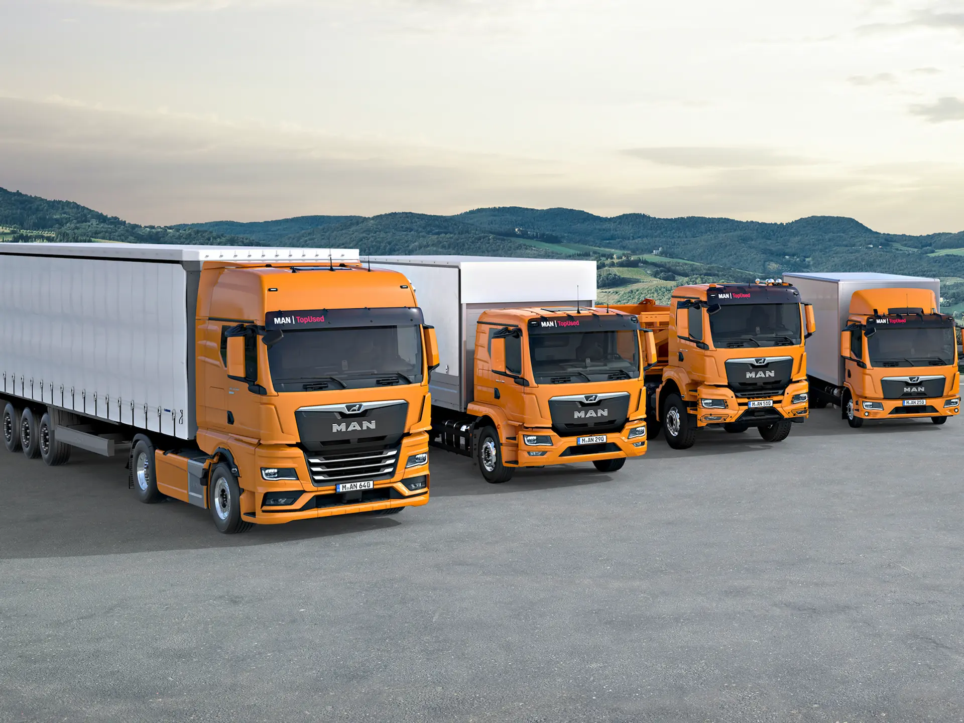 ВЖИВАНІ ВАНТАЖІВКИ У ВІДМІННОМУ СТАНІ: MAN TOPUSED