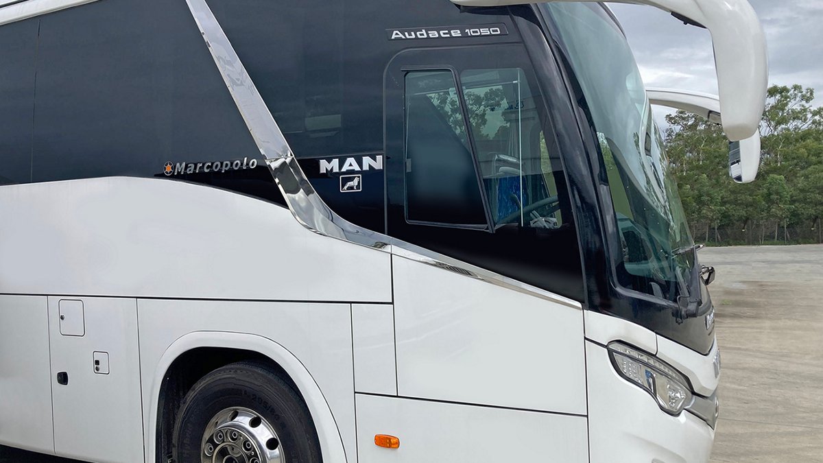 Шасі MAN RR8 в Австралії з новим кузовом Marcopolo
