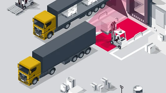 Камера заднього виду MAN