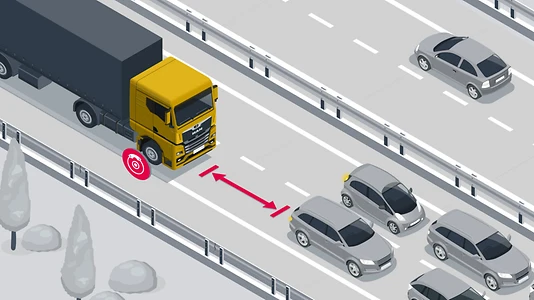 СИСТЕМА ДОПОМОГИ ПІД ЧАС РУХУ В ЗАТОРАХ MAN